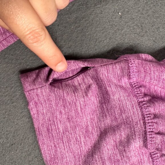 Jones New York Womens 3X Heather Purple Light Pullover Athletic Shirt - Picture 6 of 7